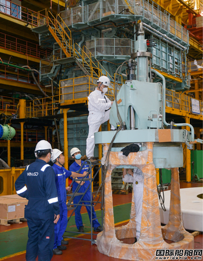 中国船柴大柴公司成功交付世界首台9X92-B HP-SCR主机