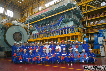 中国船柴大柴公司成功交付世界首台9X92-B HP-SCR主机